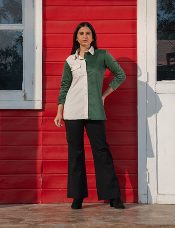 Cauterize Half and Half Shirt