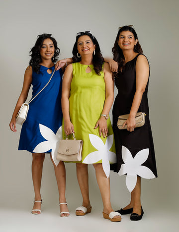 A-Line Flower Dress