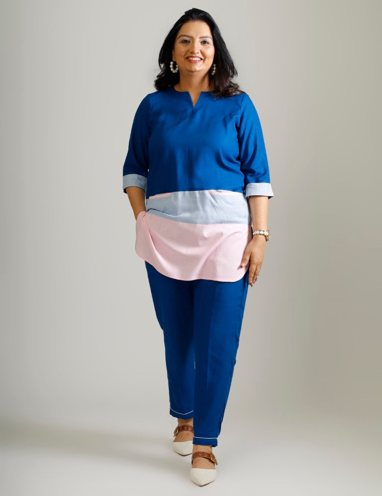 Colour Blocking Co Ord Set