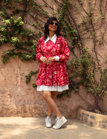 Modern Collar Dress