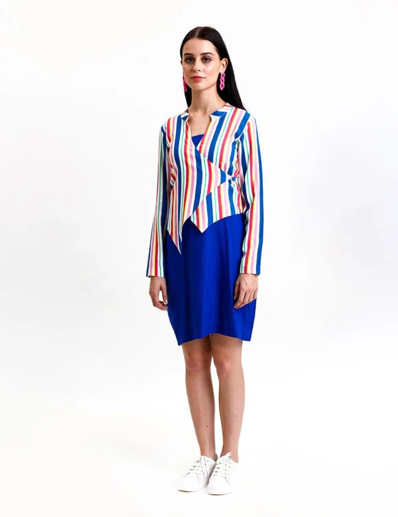 STRIPED TUNIC CO-ORD SET