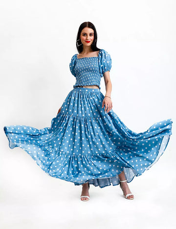 POLKA DOT SKIRT & TOP