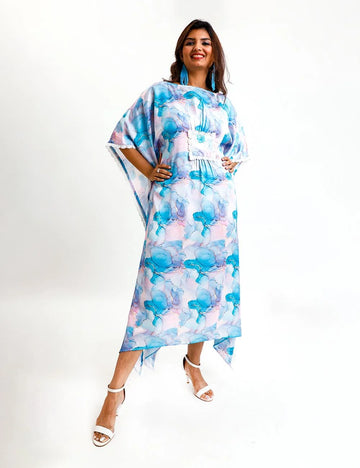 Marble Print Kaftan