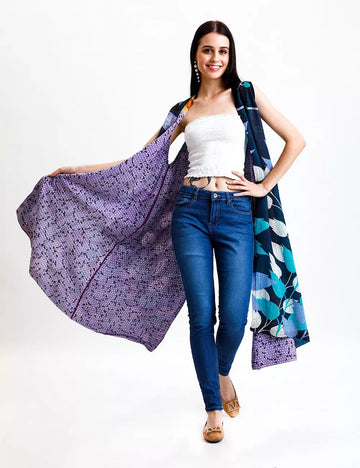 PRINTED KANTHA OVERLAY
