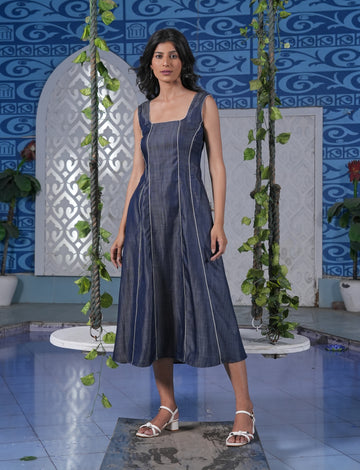 PANEL SWING DRESS