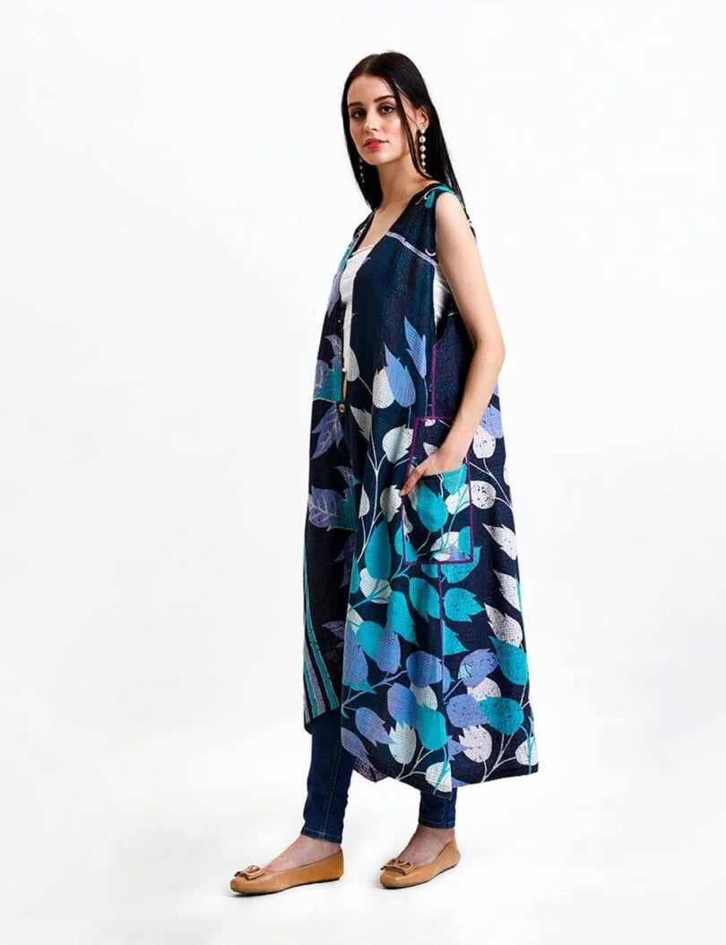 PRINTED KANTHA OVERLAY