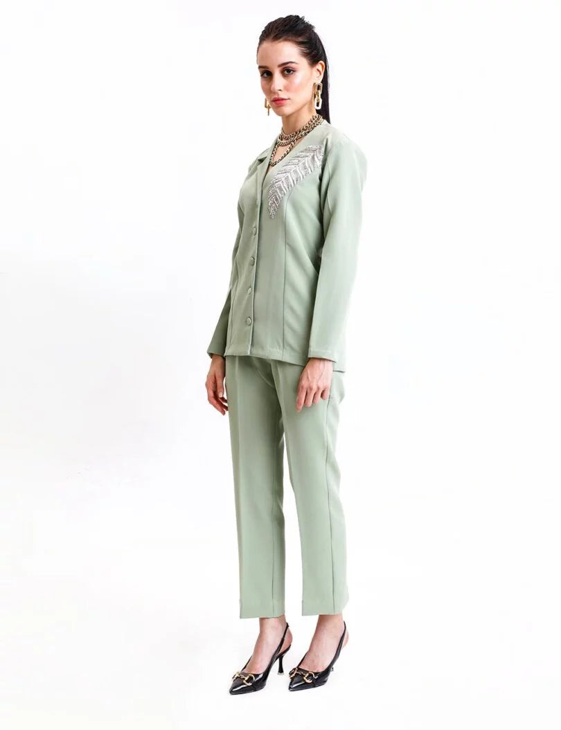 PARTY WEAR BLAZER CO-ORD SET