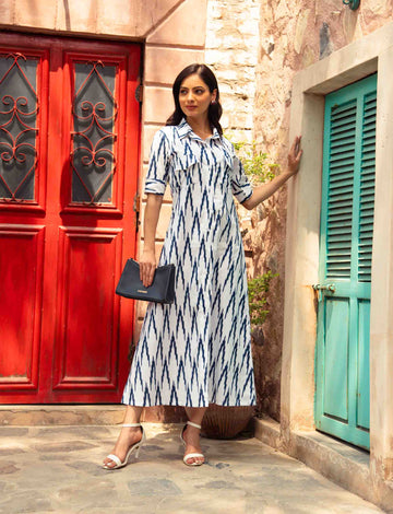 Shirt Dress with Pockets