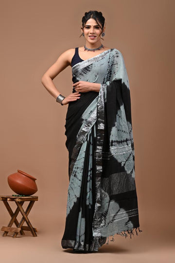 Linen Saree