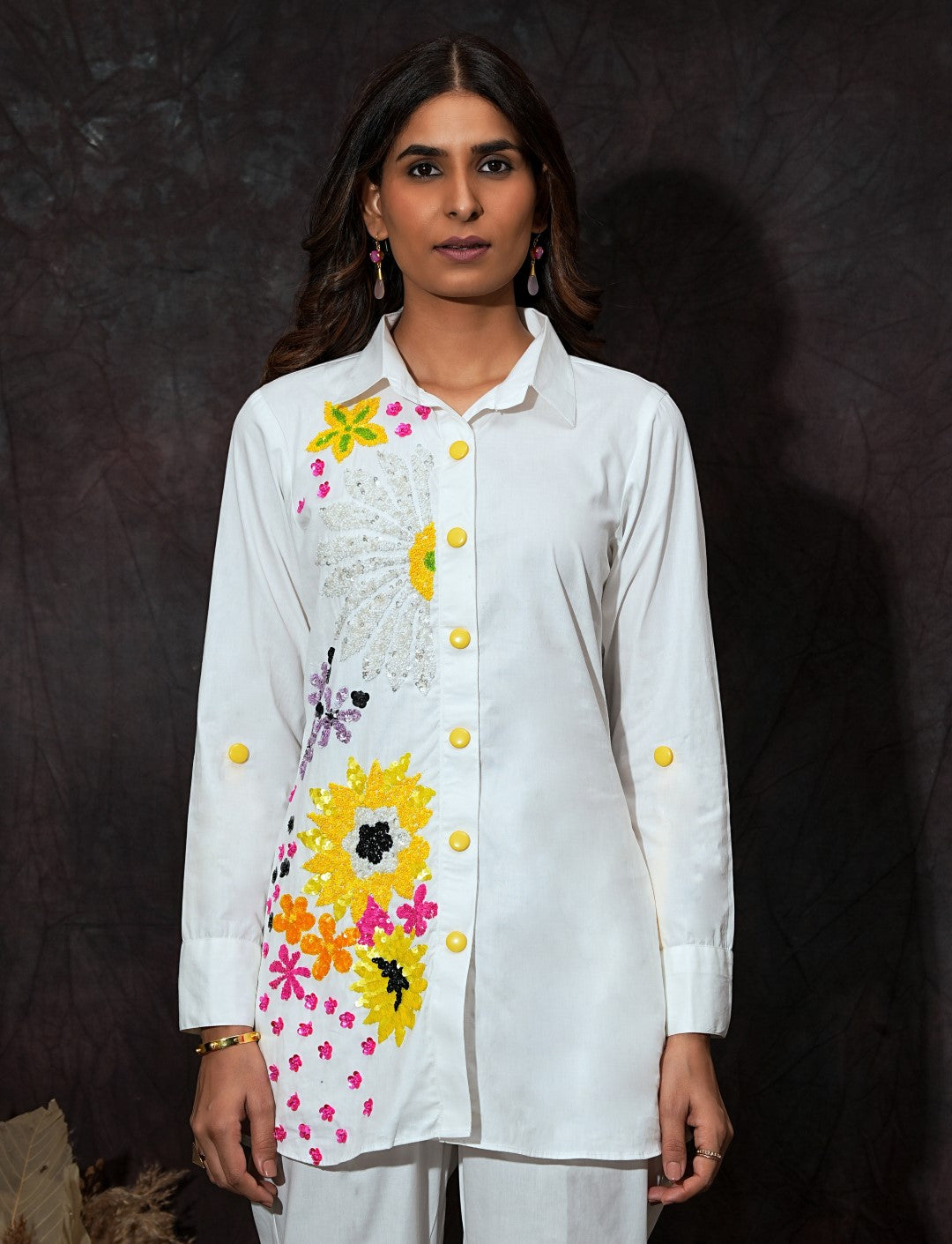 Embroidery Co Ord Set