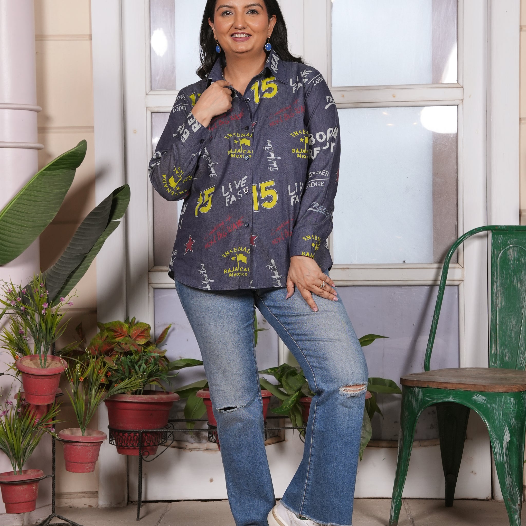 Born Ready Denim Shirt