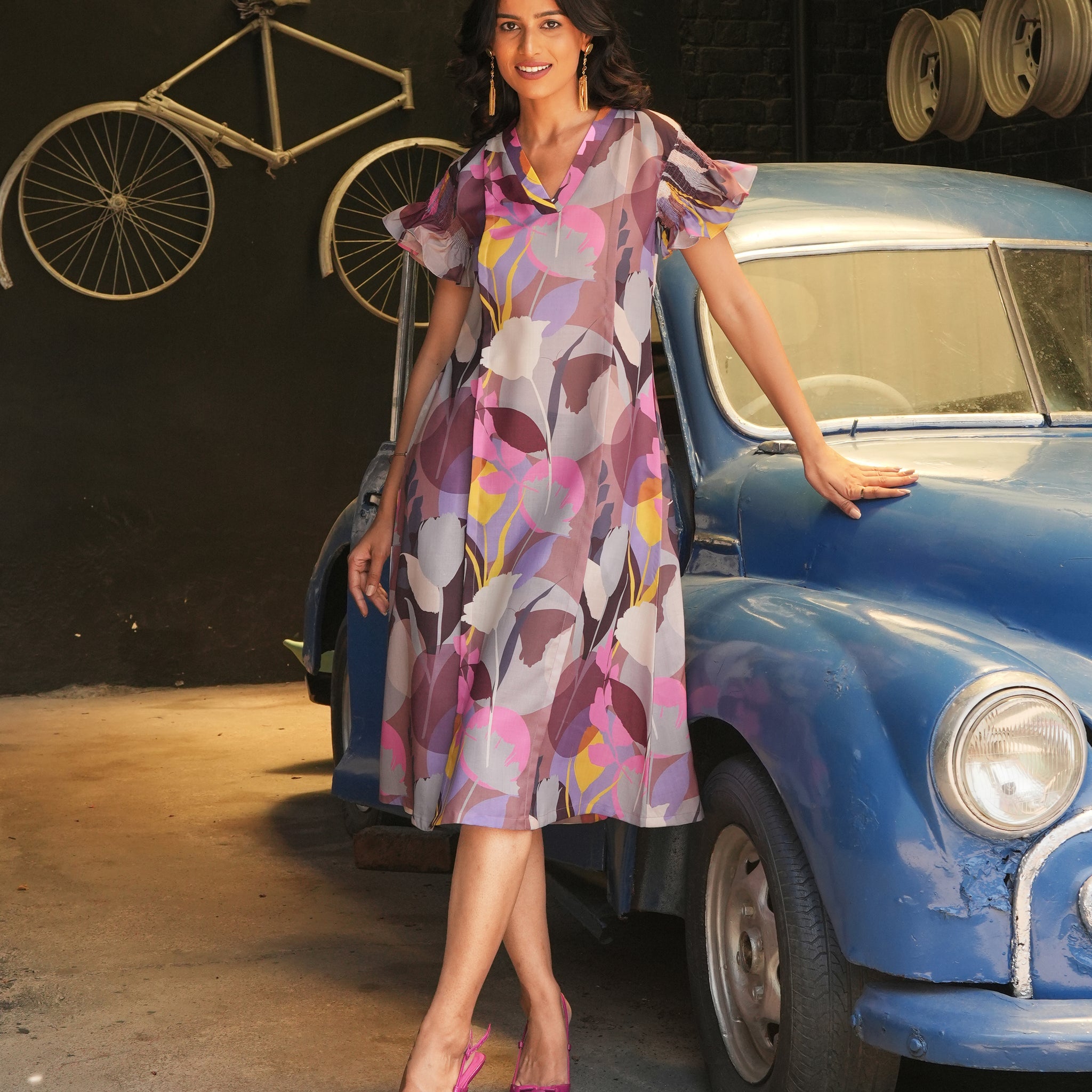 AUTUMN DRIFT DRESS