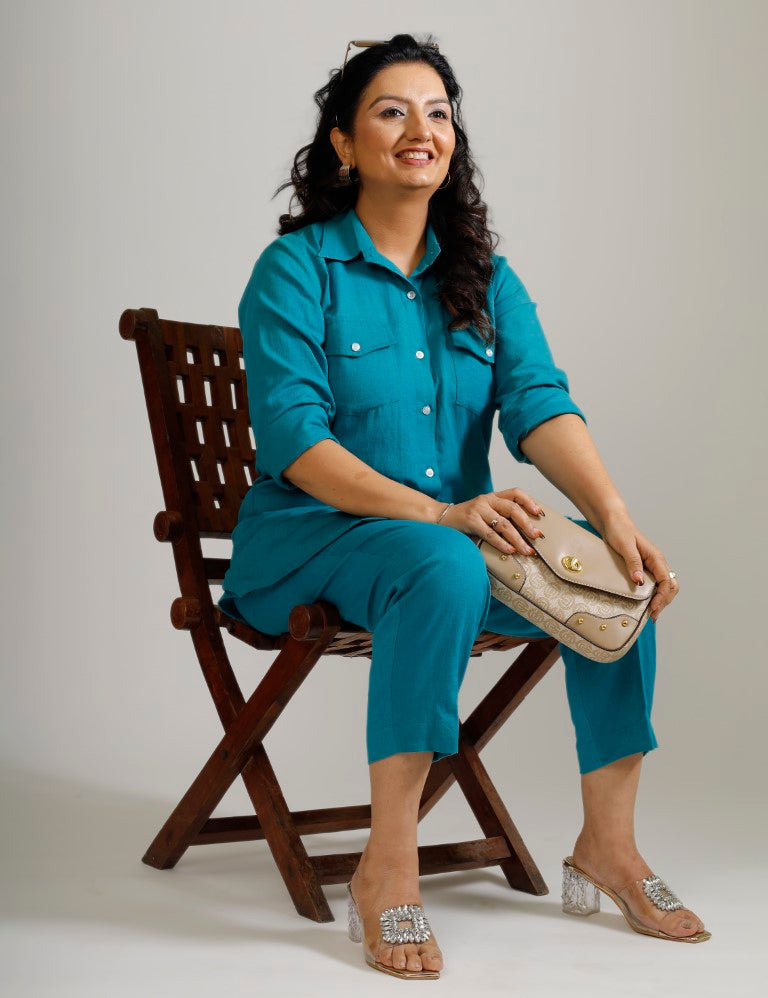 Linen Co Ord Set