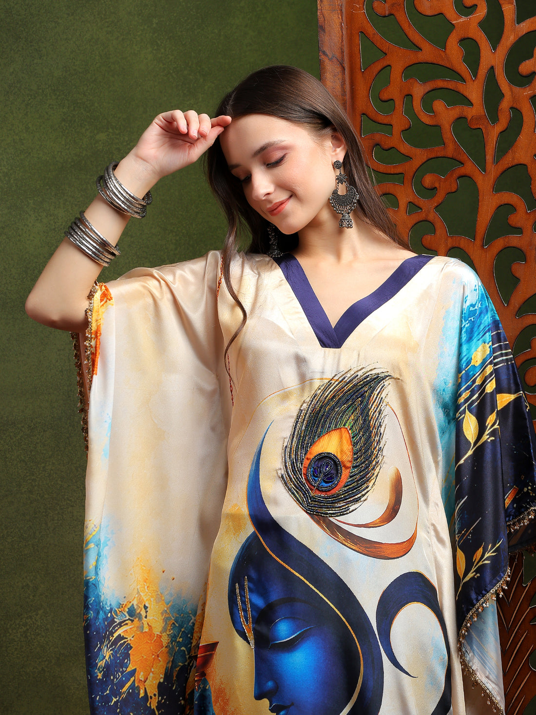 Krishna Aura Kaftaan Set