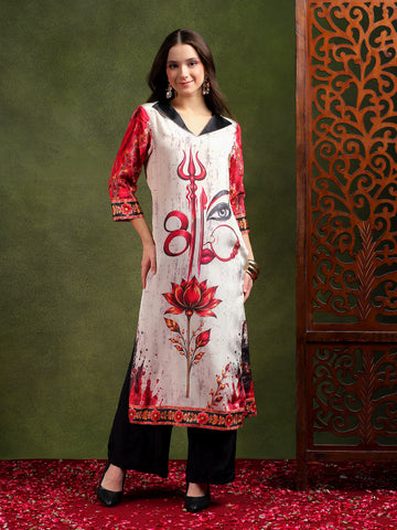 Divine Shakti Kurta Set