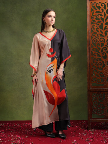 Mangal Murti Kaftan Set