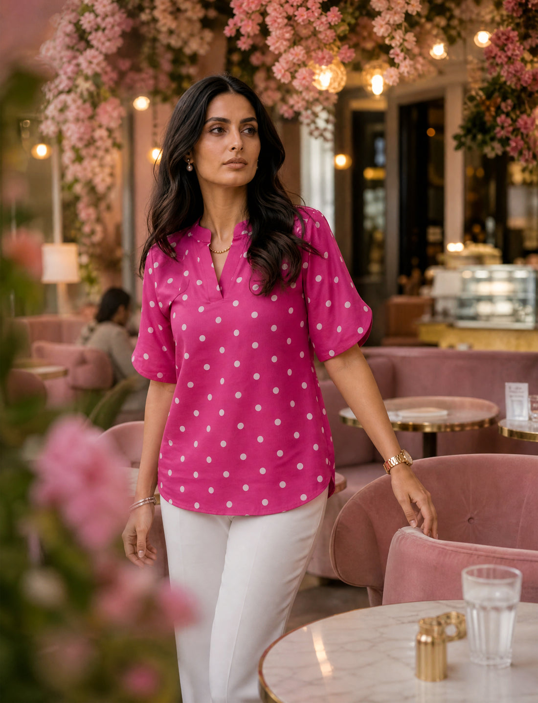 Retro Polka Chic Co-Ord Set