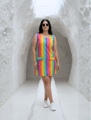 Candy Stripe Dress