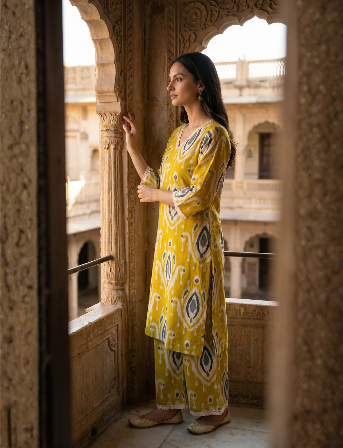 Modern Ikkat Charm Set