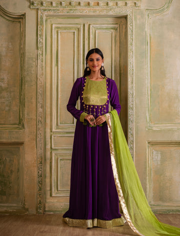 Zarqash Anarkali Suit