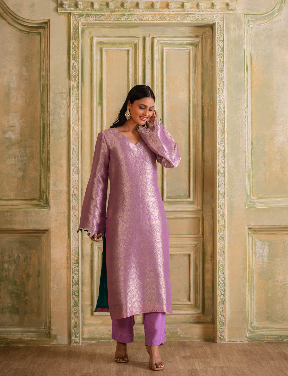 Amrapali Brocade Suit Set