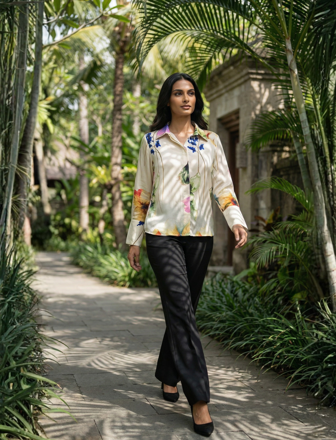 Pastel Bloomscape Shirt