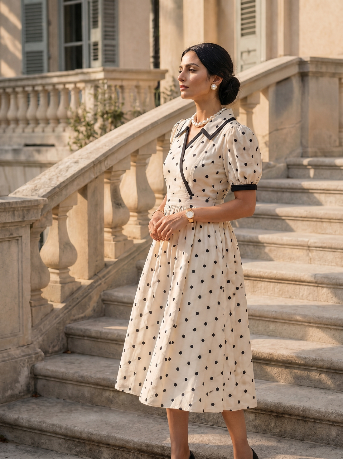 Vintage Grace Modern Cut Dress