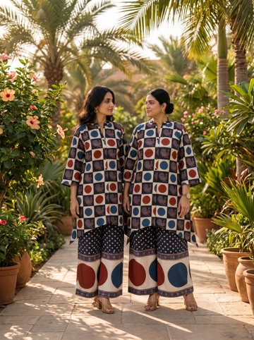 Retro Pop Fusion Co-ord Set
