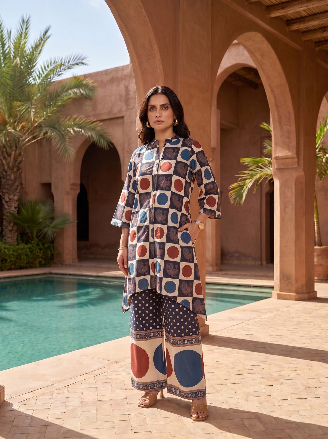 Retro Pop Fusion Co-ord Set