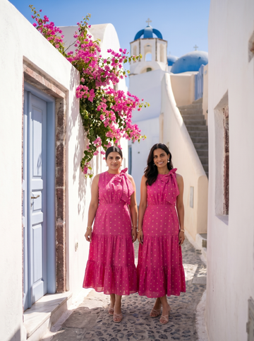 Pink Polka Daydream Dress