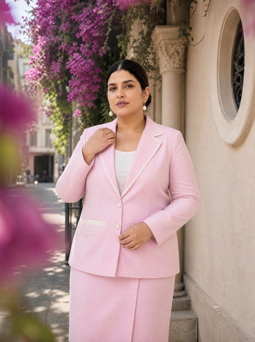 Blush Belle Blazer