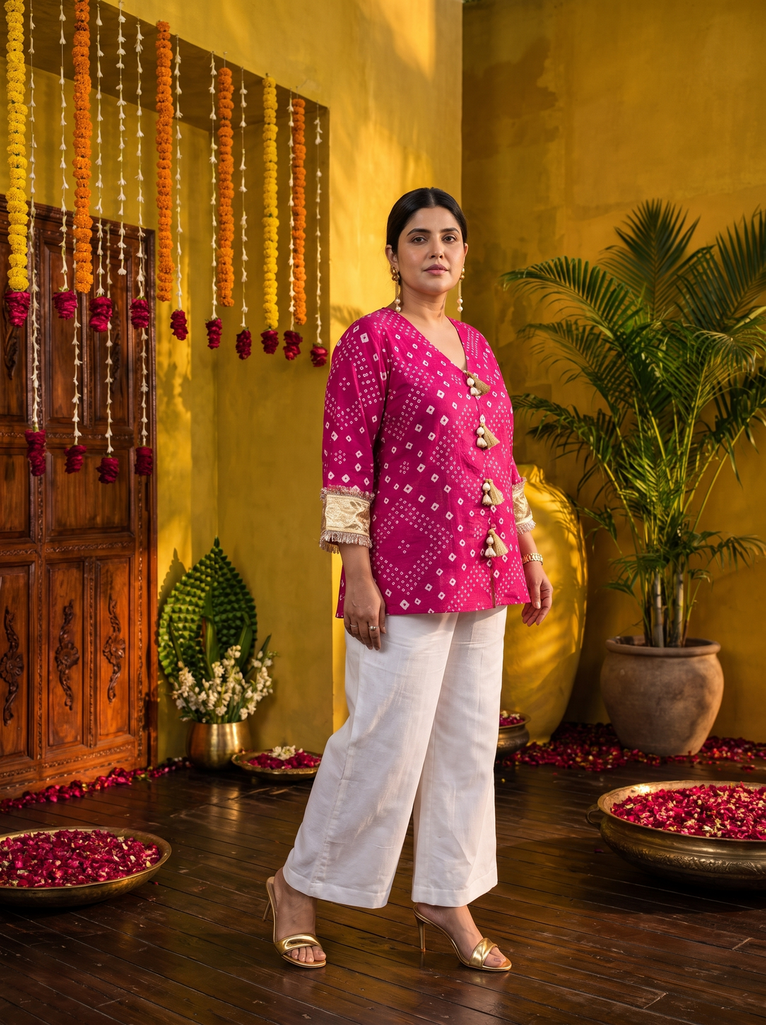 Bandhani Royal Co-Ord Set