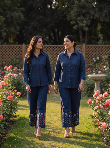 Midnight Meadow Co-ord Set